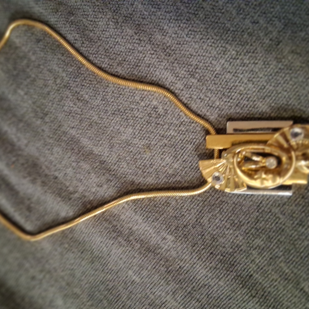Monet Gold and Silver Necklace